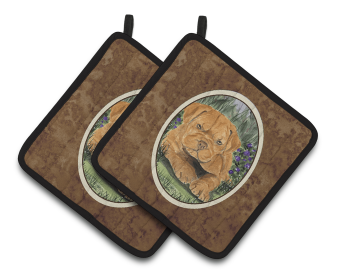 Dogue de Bordeaux Pair of Pot Holders