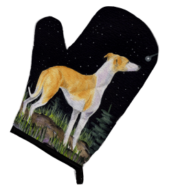 Starry Night Whippet Oven Mitt