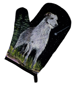 Starry Night Scottish Deerhound Oven Mitt