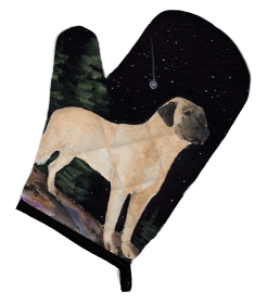 Starry Night Anatolian Shepherd Oven Mitt