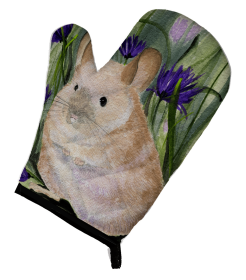 Chinchilla Oven Mitt