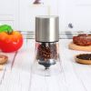 Black pepper manual grinder stainless steel Kitchenware