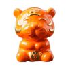 750ml Orange Ceramic Wine Bottle Wine Jar Tiger Wine Vase Flask Flagon