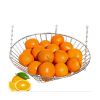 3-Layers Hanging Basket Stainless Steel Fruit Vegetable Flower Basket Storage Holder Home Decoration Basket Kitchen Hanging Rack