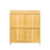 Storage Cabinet, Rattan Cabinet with 2 Adjustable Shelves,Sideboard Buffet Cabinet, wine cabinet,Coffee Bar Cabinet for Living Room