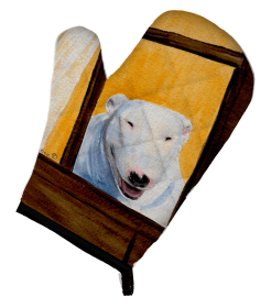 Bull Terrier Oven Mitt (size: 8.5 x 12)