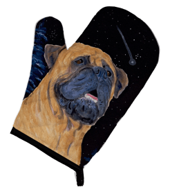 Bullmastiff Oven Mitt (size: 8.5 x 12)