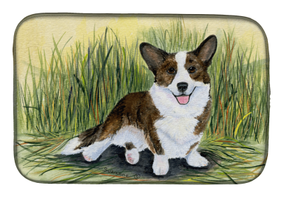 Corgi Dish Drying Mat (size: 14 x 21)