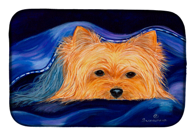 Yorkie Dish Drying Mat (size: 14 x 21)