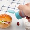 Mini Portable Bottle Dispenser Silicone Leak Proof Squeezable Salad Dressing Mayo Ketchup Mustard Hot Sauce Bottle Kitchen Tool